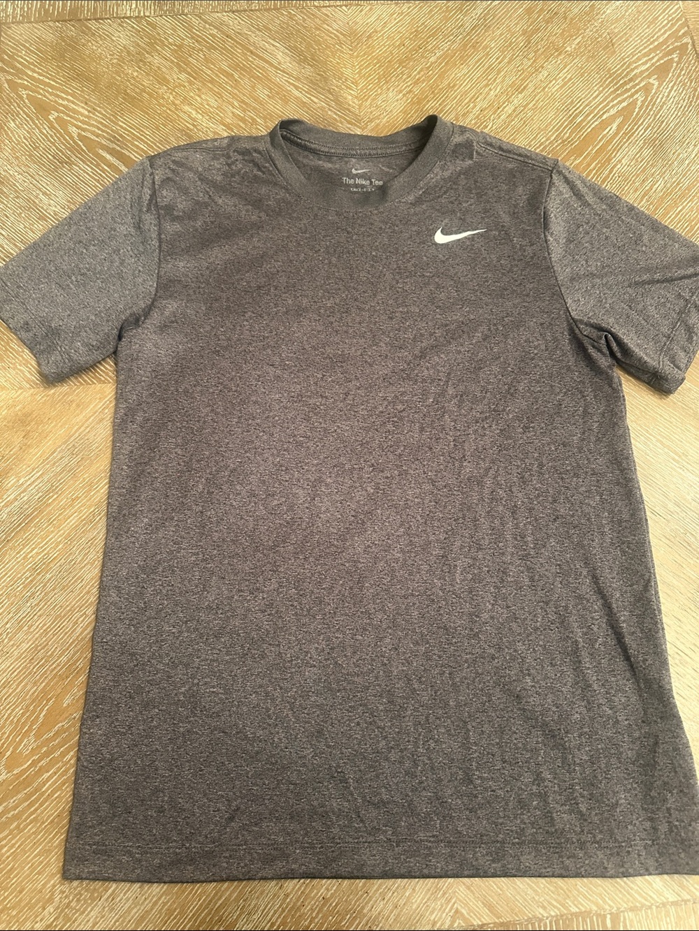 Nike Men’s Short Sleeve Dri-FIT Tee - Charcoal Gray